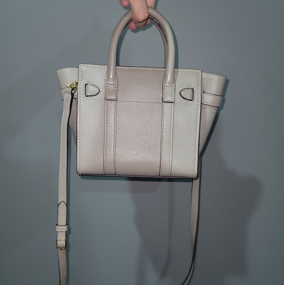 Mulberry micro zipped bayswater in grey - Picture 3 of 12